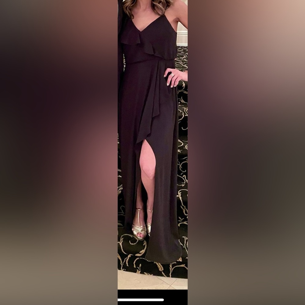Bcbg asymmetrical dress